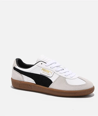 PUMA Palermo White, Vapor Gray & Gum Shoes