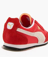 PUMA Women's Arizona Nylon Red & Grey Shoes
