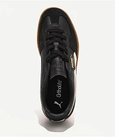 PUMA Women's Palermo Black, Feather Gray & Gum Shoes