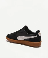 PUMA Women's Palermo Black, Feather Gray & Gum Shoes