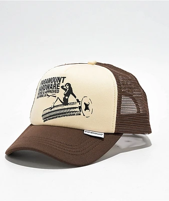 Paramount Hardware Brown & Tan Trucker Hat