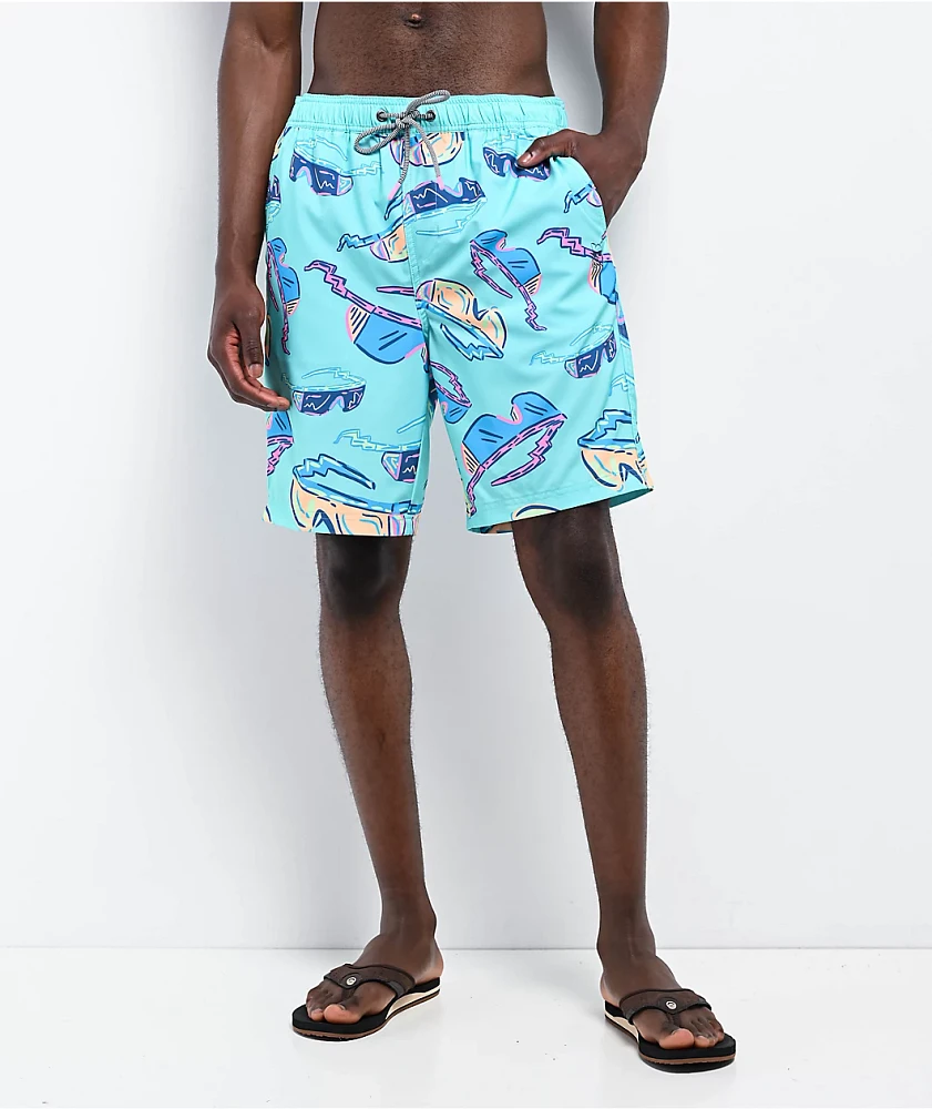 Party Pants Blockers Mint Board Shorts