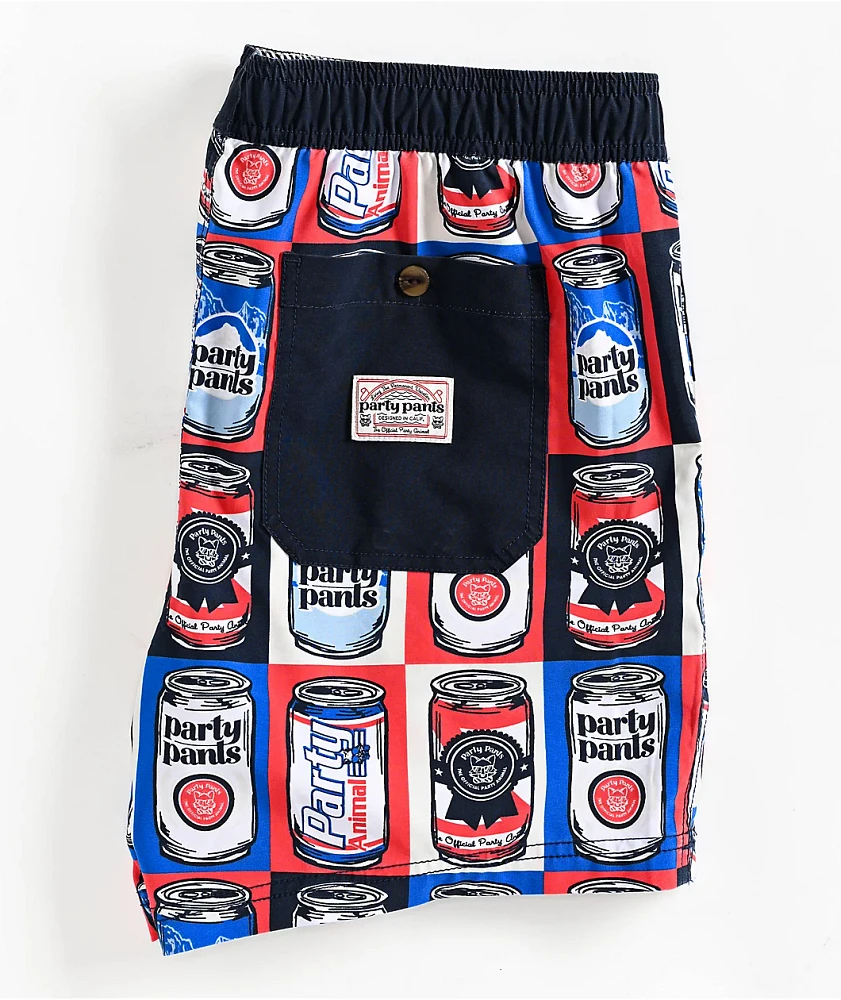 Party Pants Chug Clubb Party Starter Board Shorts