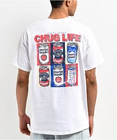 Party Pants Chug Life White T-Shirt