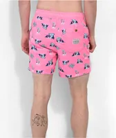 Party Pants Hammer Time Pink Board Shorts