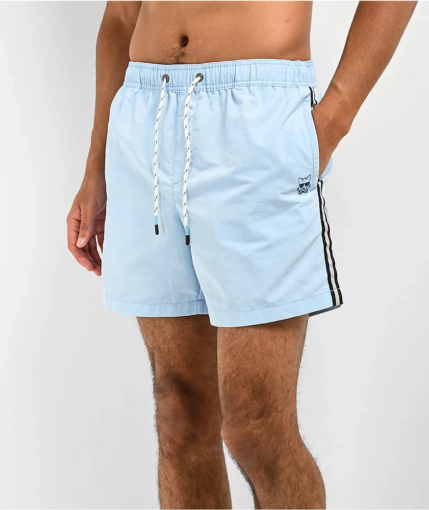 Party Pants Journey Man Blue Board Shorts