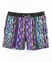 Party Pants Maui Wowie Black Board Shorts