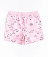 Party Pants Neon Moby Pink Board Shorts