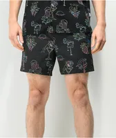 Party Pants Night Out Black Board Shorts