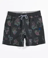 Party Pants Night Out Black Board Shorts