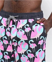 Party Pants Pinkerton Black Board Shorts