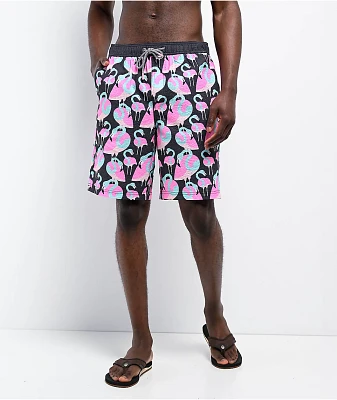Party Pants Pinkerton Black Board Shorts