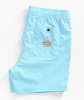 Party Pants Pixel Paradise Light Blue Board Shorts