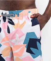 Party Pants Tender Greens White Board Shorts