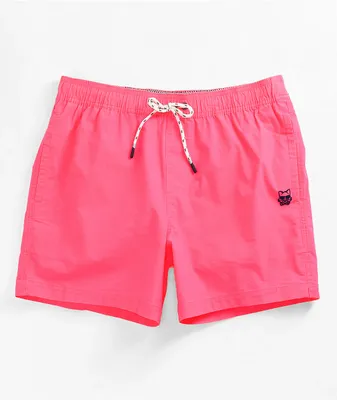 Party Pants Vintage Volley Pink Board Shorts