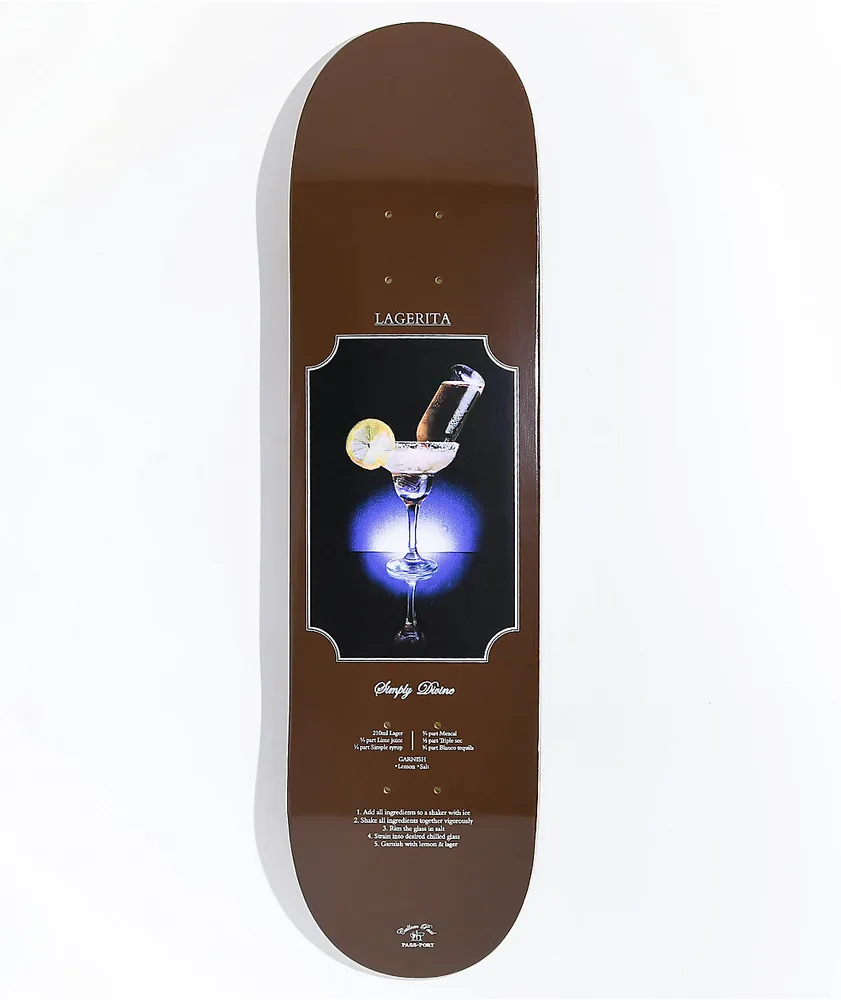Passport Callum Cocktail 8.25" Skateboard Deck