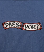 Passport Red Flag Blue T-Shirt