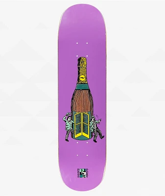 Passport Wine Em & Dine Em Always Open 8.0" Skateboard Deck