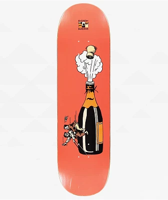 Passport Wine Em & Dine Em Pop The Cork 8.8" Skateboard Deck