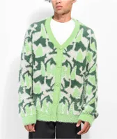 Paterson Art School Green Cardigan