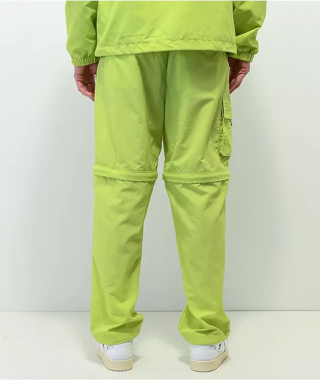 Neon Green Quick Dry Cargo Pants