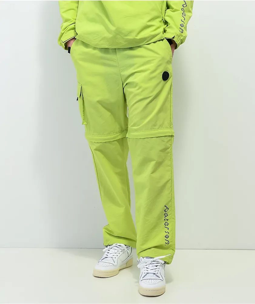 Paterson Ascent Trek Neon Yellow Convertible Cargo Pants