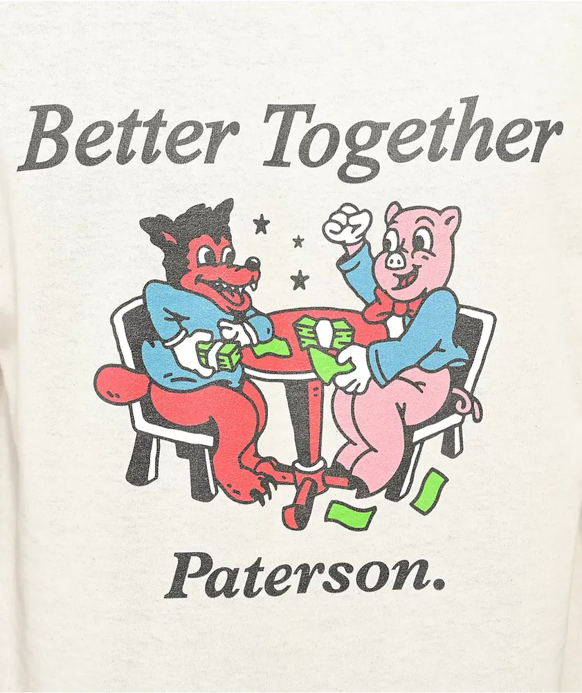 Paterson Better Together Natural T-Shirt