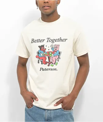Paterson Better Together Natural T-Shirt