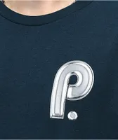 Paterson Chrome Navy Blue T-Shirt