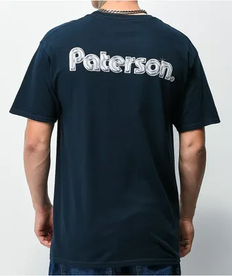 Paterson Chrome Navy Blue T-Shirt