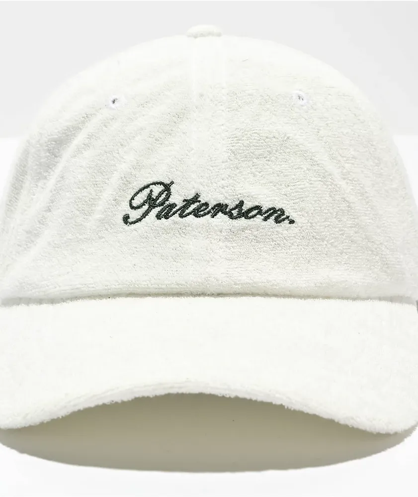 Paterson Core Logo White Terry Strapback Hat
