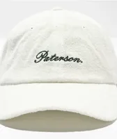 Paterson Core Logo White Terry Strapback Hat