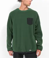 Paterson Cozy Pullover Dark Green Sweatshirt