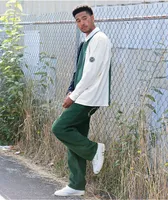 Paterson Dark Green Wide Leg Skate Pants