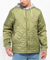 Paterson Good Olive Quilted Liner Jacket