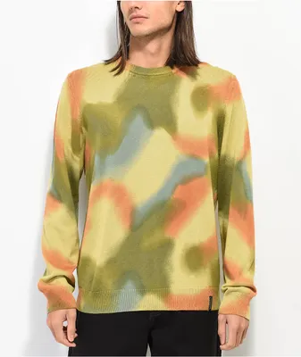 Paterson Green Tie Dye Sweater