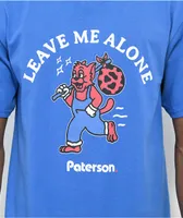 Paterson Leave Me Alone Royal Blue T-Shirt