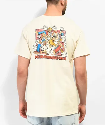 Paterson Trouble Crew Natural T-Shirt