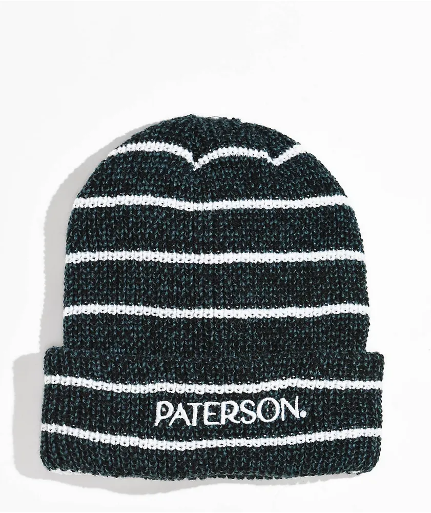 Paterson White Stripe Beanie