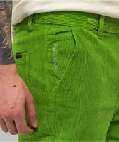 Paterson Wide Leg Green Corduroy Skate Pants 