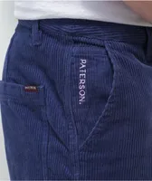 Paterson Wide Leg Navy Corduroy Skate Pants