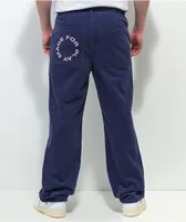 Paterson Wide Leg Navy Corduroy Skate Pants