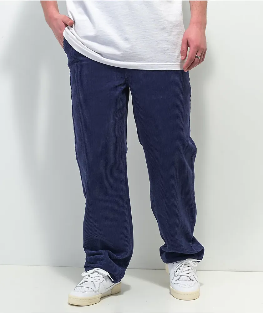 Empyre Light Blue Corduroy Cargo Skate Pants