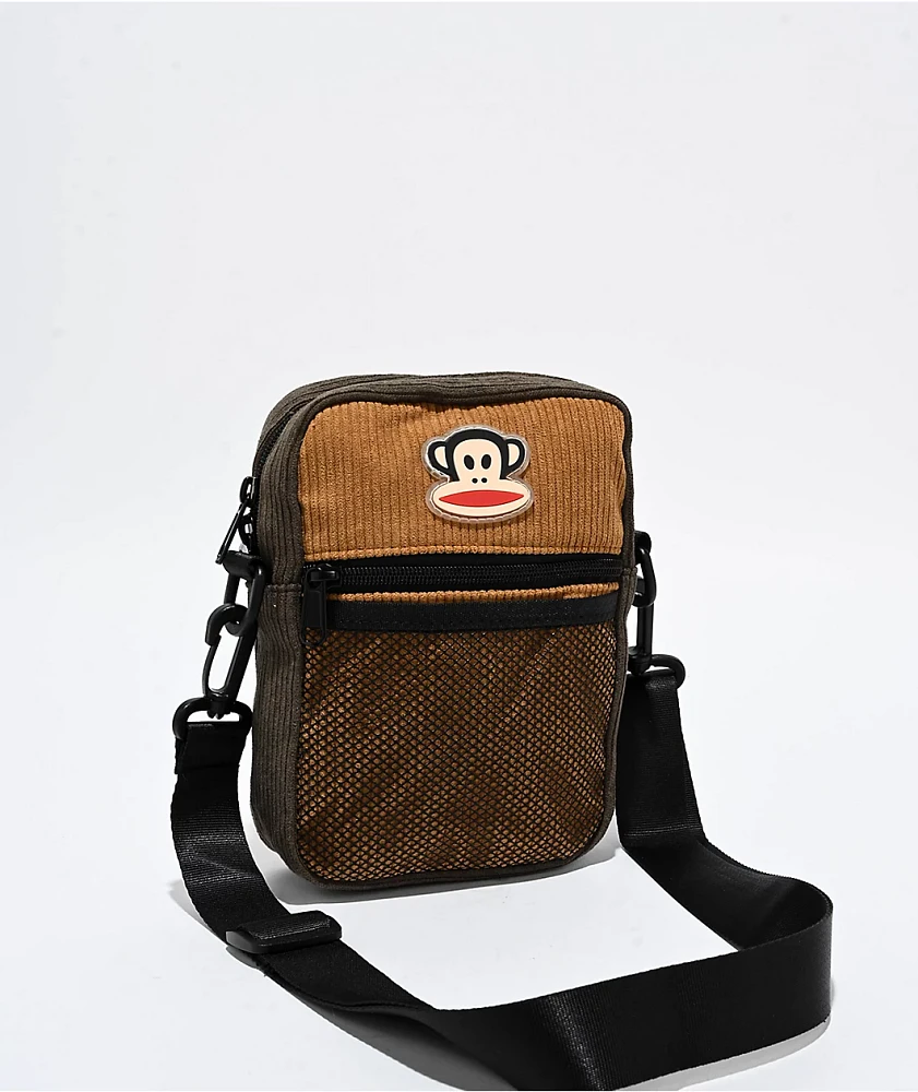 Paul Frank x Slushcult Julius Brown Crossbody Bag