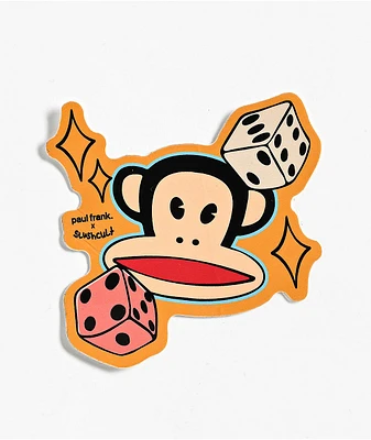 Paul Frank x Slushcult Julius Sticker