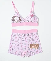 Peanuts Cowboy Snoopy Pink Underwear Set