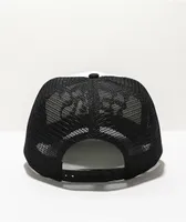 Personal Fears Barbed Black & White Trucker Hat