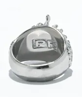 Personal Fears Black Hole Sun Silver Ring