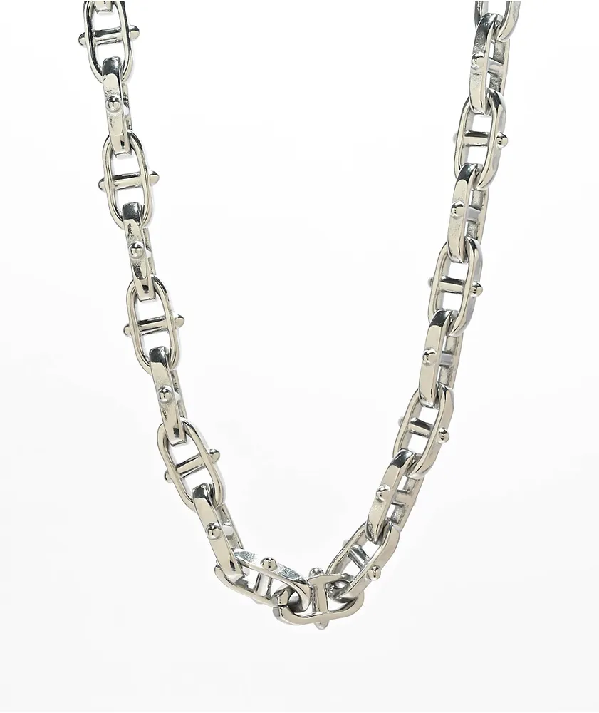 Sterling Silver 18 Link Chain Necklace – by charlotte