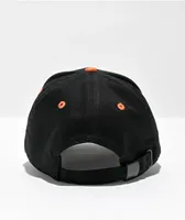 Personal Fears Flame Race Black Strapback Hat